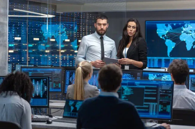 Cybersecurity meeting