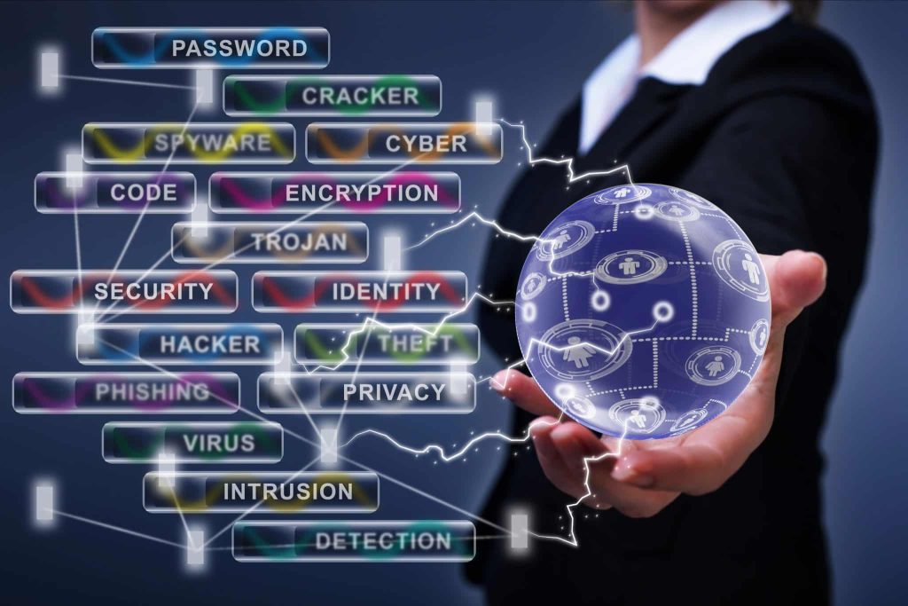 network security graphic